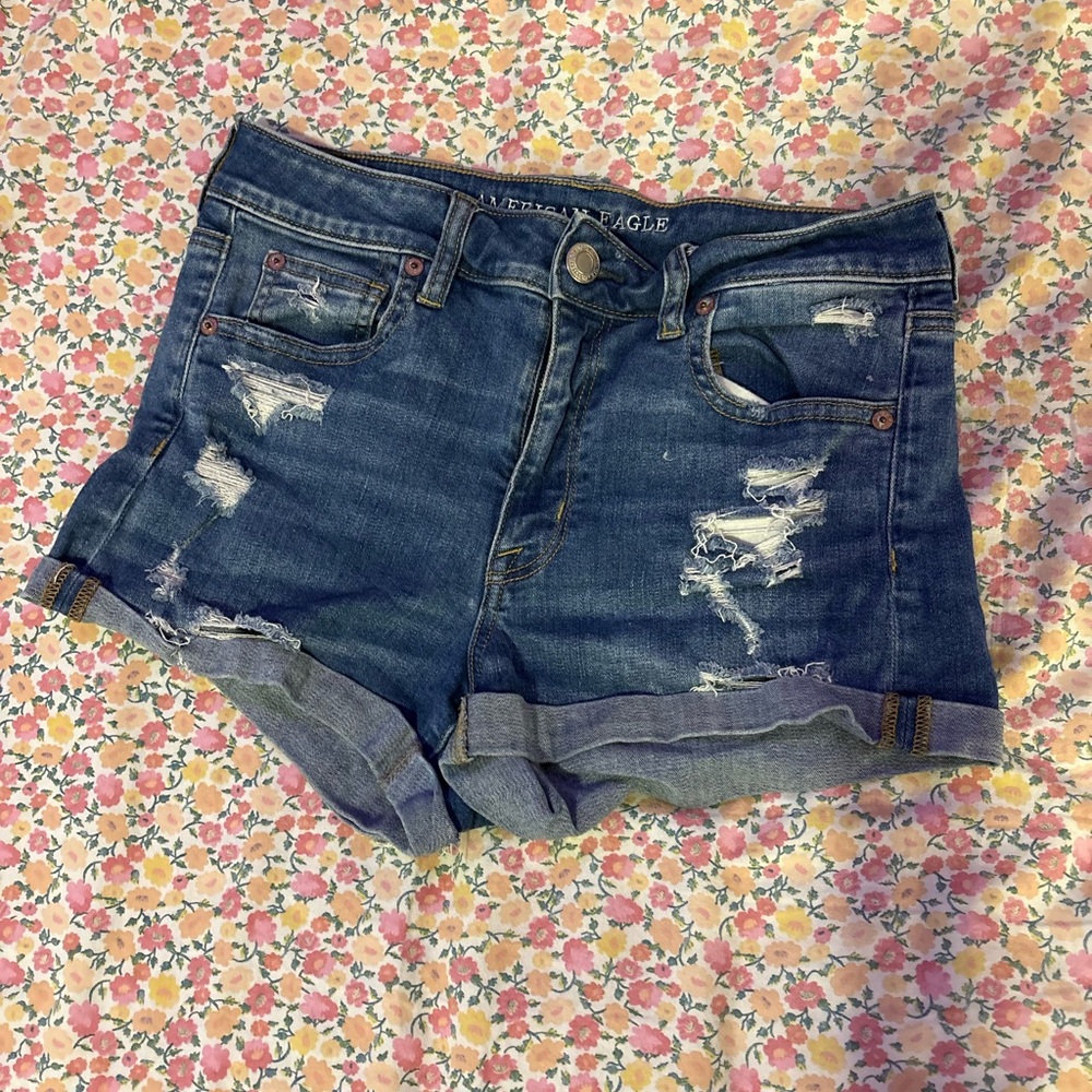 American eagle jean shorts